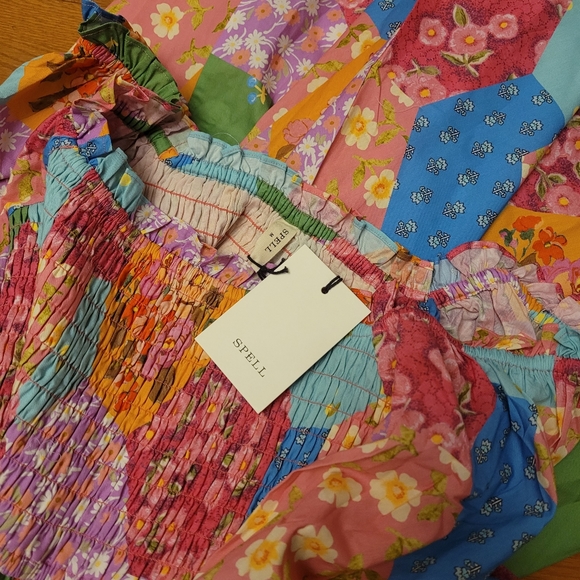 🍒NWT🍒 SPELL FREDA MIDI DRESS - Picture 5 of 6